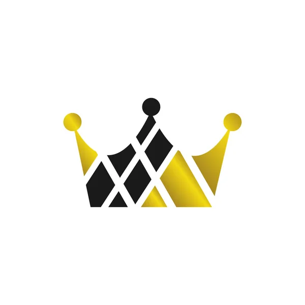 Логотип королевской королевы принца абстрактный — стоковый вектор
