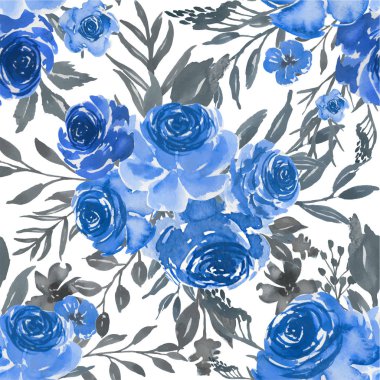 Çiçek mavisinin kusursuz deseni