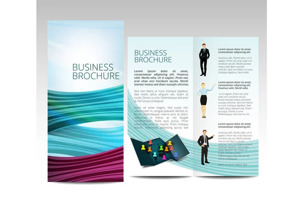 Szablon broszury biznesowej — Wektor stockowy