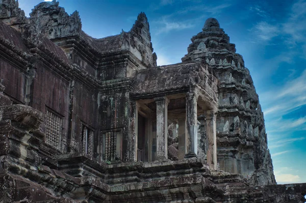 Angkor Wat, πόλη ή πρωτεύουσα των ναών είναι ένα συγκρότημα ινδουιστών ναό στο Siem Reap Καμπότζη — Φωτογραφία Αρχείου