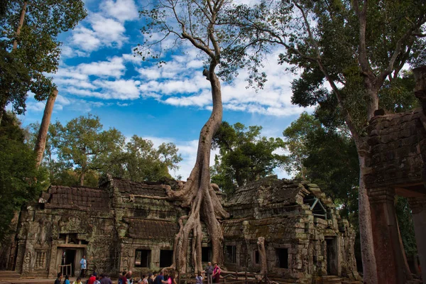 Angkor Wat, ville ou capitale des temples est un complexe de temples hindous au Cambodge de Siem Reap — Photo