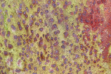 Grunge paslı sarı-kırmızı desenli arka plan