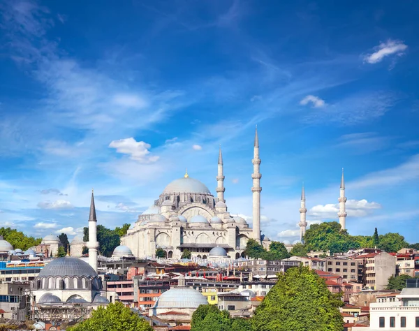 Mesquita Suleyman em Istambul, Turquia — Fotografia de Stock