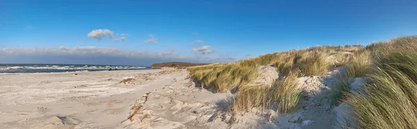 Windy Beach Hiddensee Island Baltic Coast Northern Germany Out Season — Stock Photo, Image