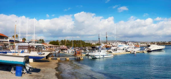 Porto Pathos Chipre Grécia — Fotografia de Stock
