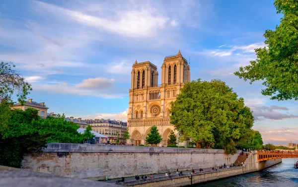 París Francia Mayo 2017 Catedral Notre Dame Una Las Principales —  Fotos de Stock