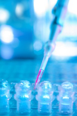 Bilimsel arkaplan bulanık