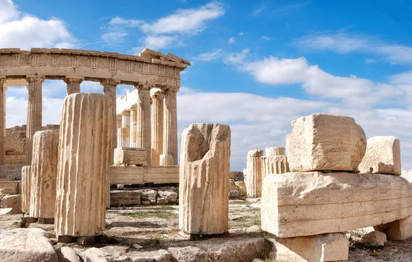 Partenon na Acrópole, Atenas, Grécia — Fotografia de Stock