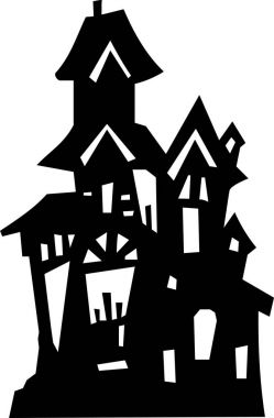 Gizemli ev açık ve terk edilmiş