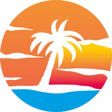 Hedef okyanusun ortasında güneşli Adaları