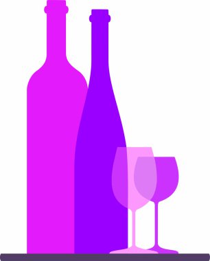 Şişe ve cam şenlik bir işareti vardır