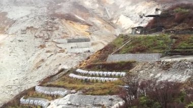 Hakone Owakudani aktif yanardağ Vadisi. En iyi benim görme ve buğulaması üzerinden görüntülemek