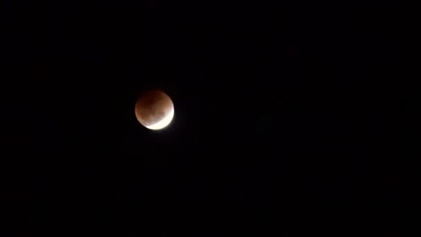 Super Blood Moon Eclipse vidéo HD 