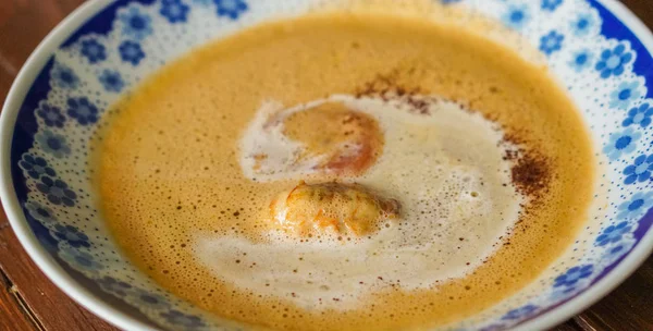Supă cremoasă delicioasă de homar — Fotografie, imagine de stoc