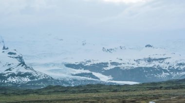 Vatnajokull buzul İzlanda çok yol geziden görüntülemek