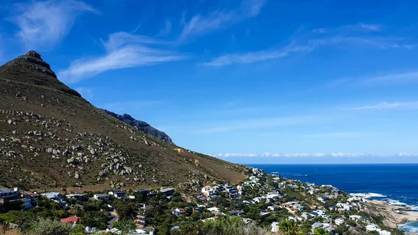 Νότια Αφρική βουνό θάλασσα και παραλία φύση διακοπές κατοικία des — Φωτογραφία Αρχείου