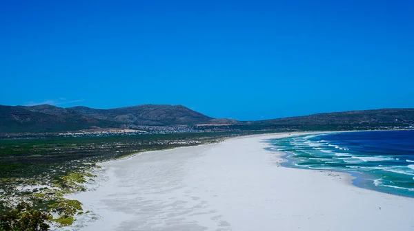 Blue Ocean White Sand South Africa Παραλία Τροπικές Διακοπές Παραλία — Φωτογραφία Αρχείου