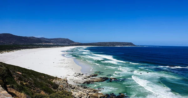 South Africa Indian Ocean Wave White Beach Famous Retirement City — Stock Photo, Image