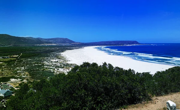 Sør Afrikas Indiske Havbølge Hvite Strand Berømt Pensjonert Frodig Natur – stockfoto
