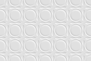 Beyaz, pürüzsüz geometrik doku. Origami kağıt stili. 3d oluşturma arkaplanı.