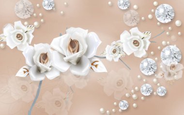 Güzel Arkaplanı olan 3d Soyut Duvar Kağıdı 