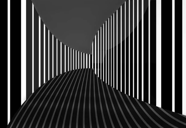 black and white stripe line abstract graphic optical art