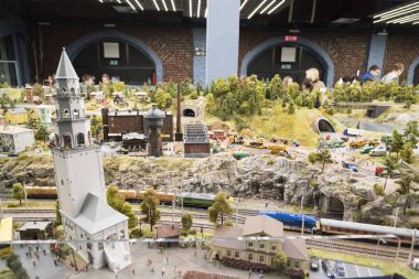 Büyük Grand Maket Rusya parçası.