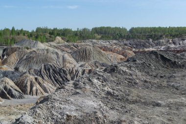 Ural kil ocakları. Panorama