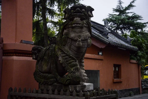 Chůze Města Čcheng Sichuan Oblasti Čína — Stock fotografie