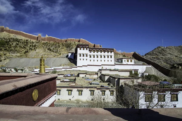 View Traditional Architecture Tibet China — Stock Photo, Image