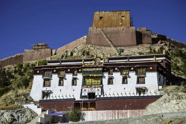 View Traditional Architecture Tibet China — Stock Photo, Image