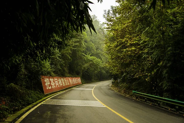 Viajando Por China Sichuan Área Chá Perto Chengdu — Fotografia de Stock