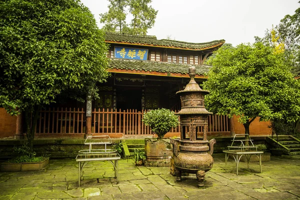 Reisen Durch China Sichuan Tea Area Der Nähe Von Chengdu — Stockfoto