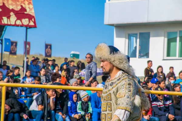 Kazakhstan Taldykorgan October 2015 Nomad Games International Sport Competition Dedicated — 图库照片