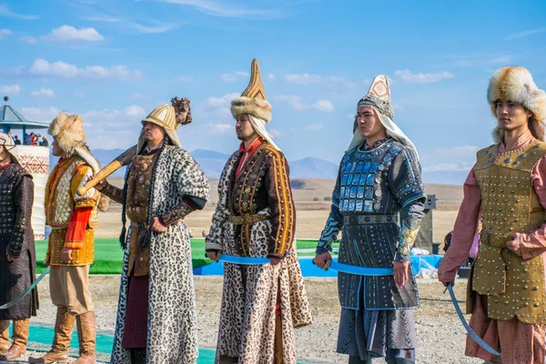 Kazachstan Taldykorgan Października 2015 Nomad Games Międzynarodowy Konkurs Sportowy Poświęcony — Zdjęcie stockowe