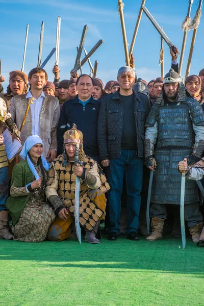 Kazachstan Taldykorgan Października 2015 Nomad Games Międzynarodowy Konkurs Sportowy Poświęcony — Zdjęcie stockowe