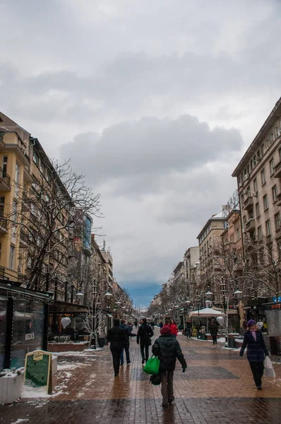 Promenade Ville Visites Touristiques Jour — Photo