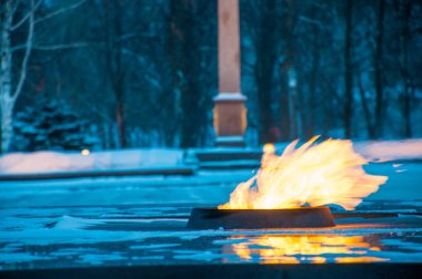 Rusya, Nizhny Novgorod - 01 Ocak 2017: Noel tatilinde Nizhny Novgorod 'un Yürüyüşü 