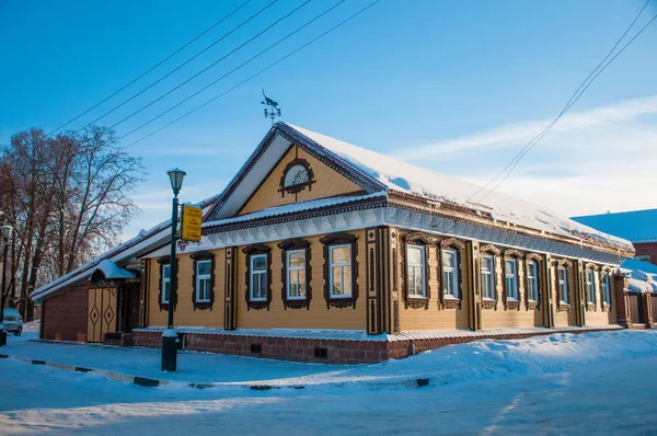 Rusland Nizjni Novgorod Januari 2017 Wandelen Door Nizjni Novgorod Tijdens — Stockfoto