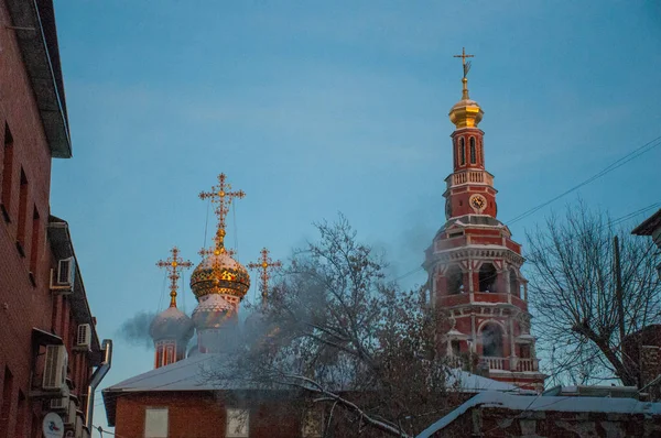 Rusland Nizjni Novgorod Januari 2017 Wandelen Door Nizjni Novgorod Tijdens — Stockfoto
