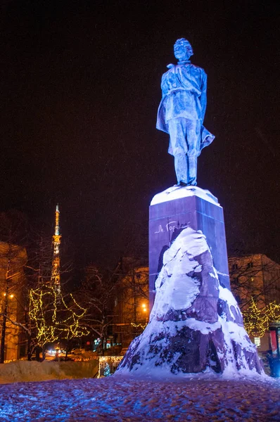 Russie Nijni Novgorod Janvier 2017 Marcher Par Nijni Novgorod Pendant — Photo