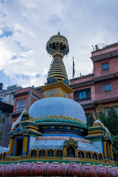 Syn Traditionell Arkitektur Tibet Kina — Stockfoto
