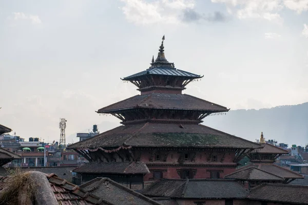 Vue Architecture Traditionnelle Tibet Chine — Photo