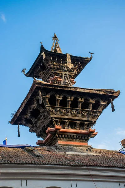 Vista Arquitectura Tradicional Del Tíbet China — Foto de Stock