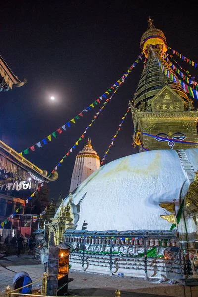 Budist Stupa Görüşü Seyahat Kavramı — Stok fotoğraf