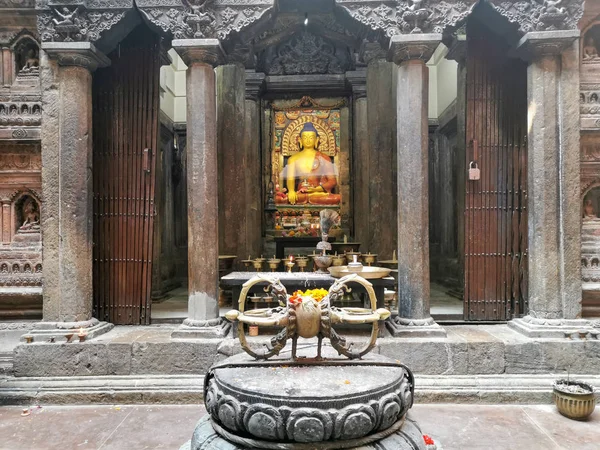 Innerhalb Des Buddhistischen Klosters Konzept Des Heiligen Ortes — Stockfoto