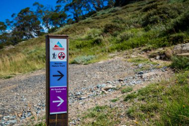 Kosciuszko Ulusal Parkı 'na seyahat, seyahat kavramı 