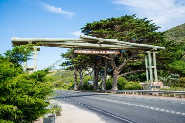 12 Havarili doğal manzara, Avustralya, seyahat kavramı