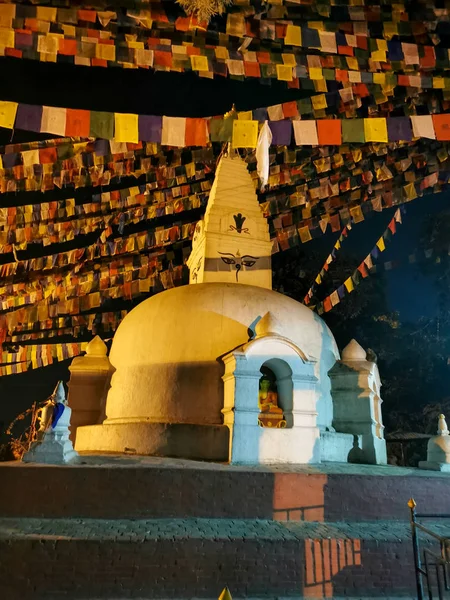Budist Stupa Görüşü Seyahat Kavramı — Stok fotoğraf