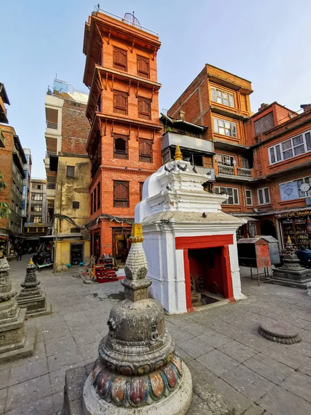 Vue Aérienne Paysage Urbain Tibet Chine — Photo